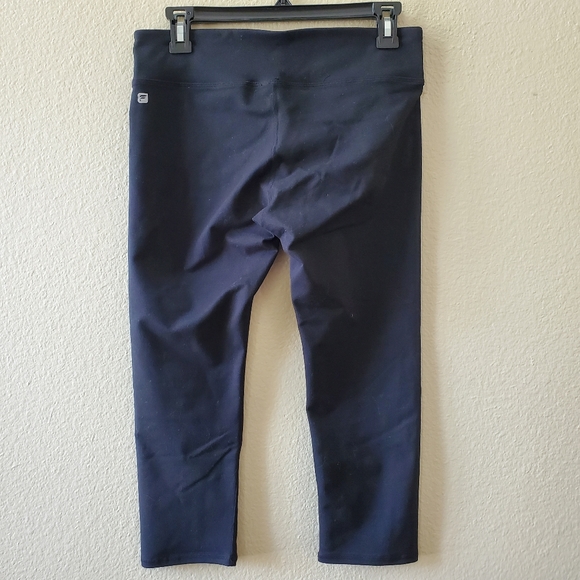 Fabletics | Define High-Waist Utility Skinny Capri Legging Waist Pocket Black •M - Picture 2 of 7